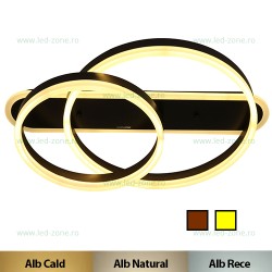 Lustra LED 120W 3 Functii Dimabila cu Telecomanda LZ5204-400+300