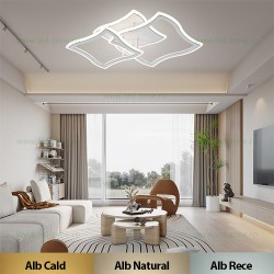 Lustra LED 136W 3 Functii Dimabila cu Telecomanda LZG3513-2