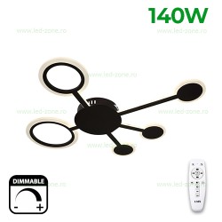 Lustra LED 140W 3 Functii Dimabila cu Telecomanda LZ5156-5