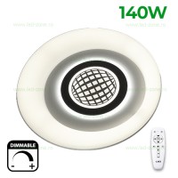 LUSTRE LED, Black Friday - Lustra LED 140W 3 Functii Dimabila cu Telecomanda LZ6749-500, LED-Zone.ro