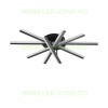 Lustra LED 140W 3 Functii Dimabila cu Telecomanda sau Telefon LZ1788