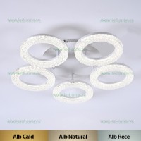 LUSTRE LED APLICATE, Black Friday - Lustra LED 144W 3 Functii Dimabila cu Telecomanda LZ3550, LED-Zone.ro