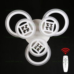 Lustra LED 144W 3 Functii Dimabila cu Telecomanda LZG3355-3+3