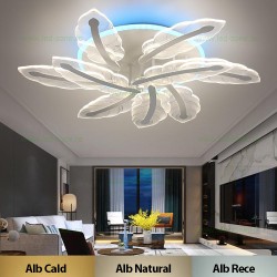 Lustra LED 144W 3 Functii RGB Smart Dimabila cu Telecomanda LZ9244