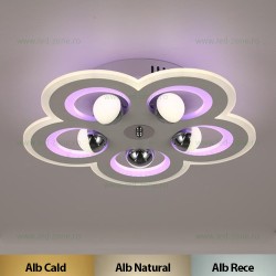 Lustra LED 146W 3 Functii RGB Smart Dimabila cu Telecomanda LZ5181-450