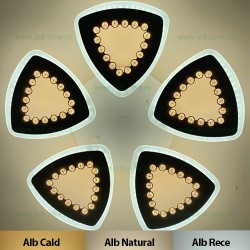 Lustra LED 150W 3 Functii Dimabila cu Telecomanda LZG5262-5