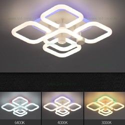 Lustra LED 156W 3 Functii Dimabila cu Telecomanda LZ5246-4+1