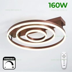 Lustra LED 160W 3 Functii Dimabila cu Telecomanda LZC820