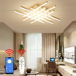 Lustra LED 160W 3 Functii Dimabila cu Telecomanda sau Telefon LZ174-8