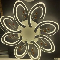 LUSTRE LED APLICATE, Black Friday - Lustra LED 160W 3 Functii Dimabila cu Telecomanda LZ5201-8, LED-Zone.ro