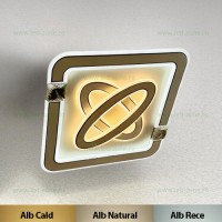 LUSTRE LED APLICATE, Black Friday - Lustra LED 160W 3 Functii Dimabila cu Telecomanda LZF3091, LED-Zone.ro