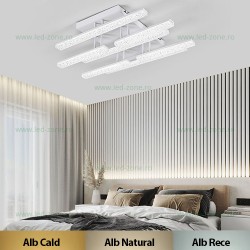 Lustra LED 160W 3 Functii Dimabila cu Telecomanda LZG3548-3+4