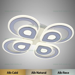 Lustra LED 160W 3 Functii Dimabila cu Telecomanda LZR9009-4+4