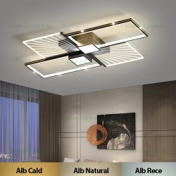 Lustra LED 97W 3 Functii Dimabila cu Telecomanda LZR9070-6