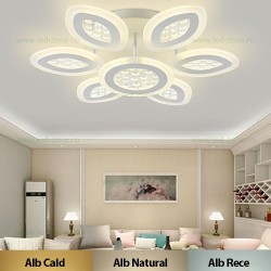 Lustra LED 166W 3 Functii Dimabila cu Telecomanda LZG3347-6+1