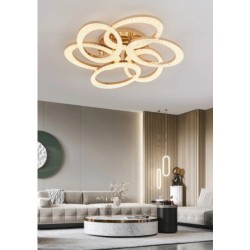 Lustra LED 168W 3 Functii Dimabila cu Telecomanda LZJ409/3+3