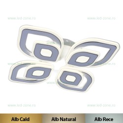 Lustra LED 168W 3 Functii Dimabila cu Telecomanda LZR9007-4+4