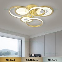 LUSTRE LED APLICATE, Black Friday - Lustra LED 168W 3 Functii Dimabila cu Telecomanda LZR9033, LED-Zone.ro