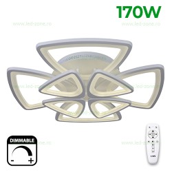 Lustra LED 170W 3 Functii Dimabila cu Telecomanda LZ6603-44