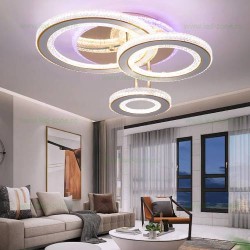 Lustra LED 174W 3 Functii RGB Smart Dimabila cu Telecomanda LZG610/9216-1×3