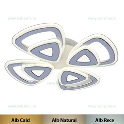 Lustra LED 176W 3 Functii cu Telecomanda LZR9008-4+4