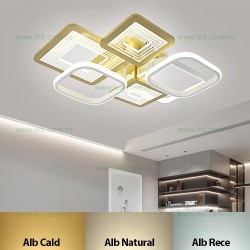 Lustra LED 176W 3 Functii cu Telecomanda LZR9038