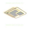 Lustra LED 180W 3 Functii Dimabila cu Telecomanda sau Telefon Cristal LZ9783-480F