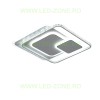 Lustra LED 180W 3 Functii Dimabila cu Telecomanda sau Telefon Cristal LZ9783-480F