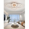 Lustra LED 186W 3 Functii RGB Smart Dimabila cu Telecomanda LZG610-2+2