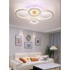 Lustra LED 186W 3 Functii RGB Smart Dimabila cu Telecomanda LZG610-2+2