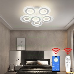 Lustra LED 192W 3 Functii Dimabila cu Telecomanda sau Telefon LZ6627-51