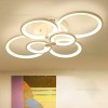 Lustra LED 196W 3 Functii Dimabila cu Telecomanda sau Telefon LZ6626-6