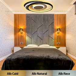 Lustra LED 200W 3 Functii Dimabila cu Telecomanda LZ350-2