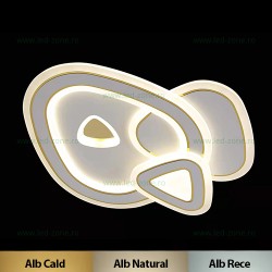 Lustra LED 200W 3 Functii Dimabila cu Telecomanda LZ40x50-1