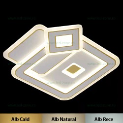 Lustra LED 200W 3 Functii Dimabila cu Telecomanda LZ40x50