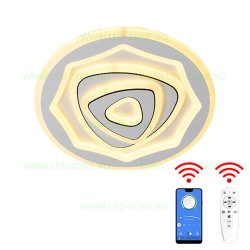 Lustra LED 172W 3 Functii Dimabila cu Telecomanda sau Telefon LZ9699-480Y