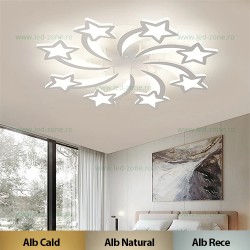 Lustra LED 200W 3 Functii Dimabila cu Telecomanda LZM213-8