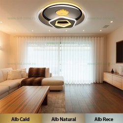 Lustra LED 200W 3 Functii Dimabila cu Telecomanda LZ310-1