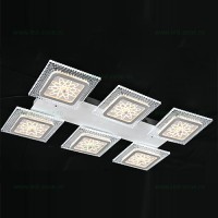 LUSTRE LED - Reduceri Lustra LED 204W 3 Functii Dimabila cu Telecomanda LZG16760-6 Promotie