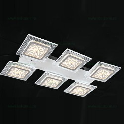 Lustra LED 204W 3 Functii Dimabila cu Telecomanda LZG16760-6