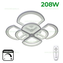 Lustra LED 208W 3 Functii Dimabila cu Telecomanda LZ6602-44