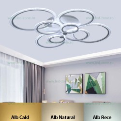 Lustra LED 220W 3 Functii Dimabila cu Telecomanda LZ9952-80