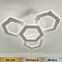 LUSTRE LED APLICATE, Black Friday - Lustra LED 240W 3 Functii Dimabila Telecomanda LZ2005-4, LED-Zone.ro