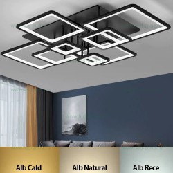 Lustra LED 240W 3 Functii Dimabila Telecomanda LZ8876-8