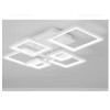 Lustra LED 240W Alba 3 Functii Dimabila Telecomanda LZ131-6