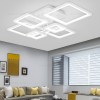 Lustra LED 240W Alba 3 Functii Dimabila Telecomanda LZ131-6