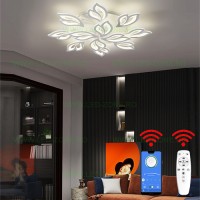 LUSTRE LED APLICATE, Black Friday - Lustra LED 264W 3 Functii Dimabila cu Telecomanda sau Telefon LZ6553-84, LED-Zone.ro