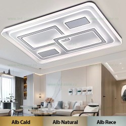 Lustra LED 296W 3 Functii Dimabila cu Telecomanda LZ801