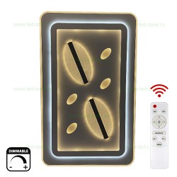 Lustra LED 350W 4 Functii Dimabila cu Telecomanda LZ9001