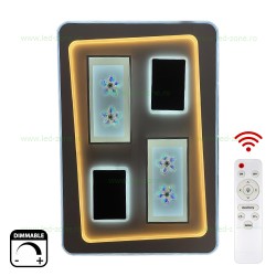 Lustra LED 350W 4 Functii Dimabila cu Telecomanda LZ2005